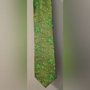 Keith Daniels St. Patrick’s Day 100% Silk Tie Like New